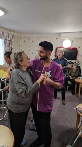 Carousel post from Lennox House Care Home.