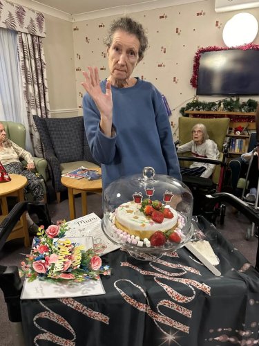 Carousel post from Lennox House Care Home.