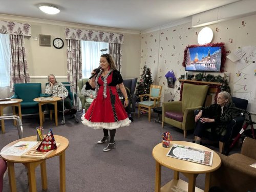 Carousel post from Lennox House Care Home.
