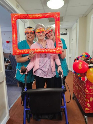 Carousel post from Lennox House Care Home.