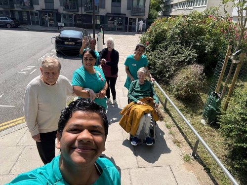 Carousel post from Lennox House Care Home.