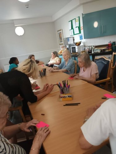 Carousel post from Lennox House Care Home.