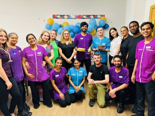 Carousel post from Lennox House Care Home.