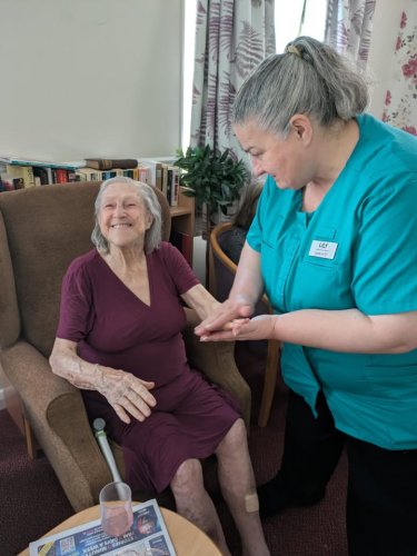 Carousel post from Lennox House Care Home.