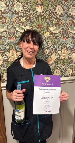 Photo post from Cuttlebrook Hall Care Home.