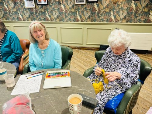 Carousel post from Cuttlebrook Hall Care Home.