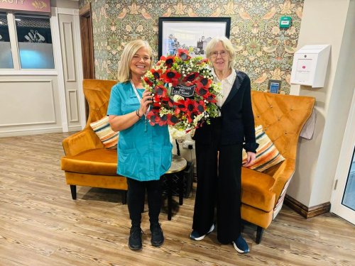 Carousel post from Cuttlebrook Hall Care Home.