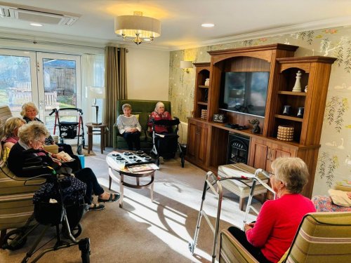 Carousel post from Cuttlebrook Hall Care Home.