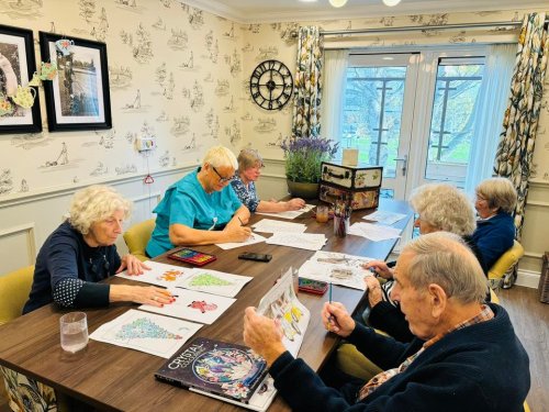Carousel post from Cuttlebrook Hall Care Home.