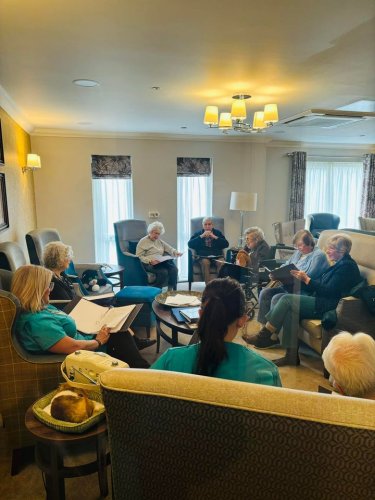 Carousel post from Cuttlebrook Hall Care Home.