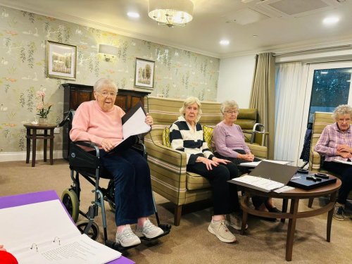 Carousel post from Cuttlebrook Hall Care Home.