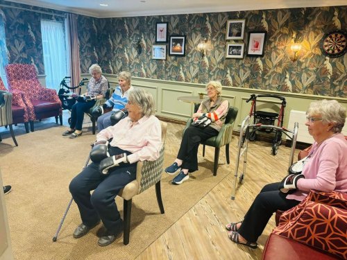 Carousel post from Cuttlebrook Hall Care Home.