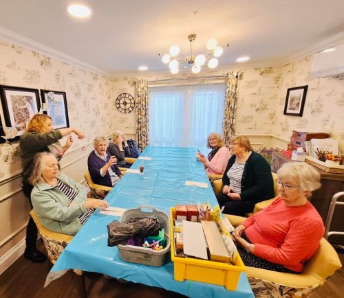 Carousel post from Cuttlebrook Hall Care Home.