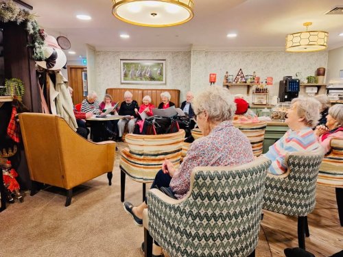 Carousel post from Cuttlebrook Hall Care Home.