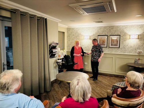 Carousel post from Cuttlebrook Hall Care Home.
