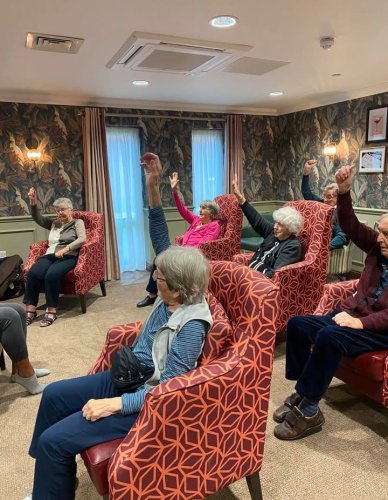 Carousel post from Cuttlebrook Hall Care Home.