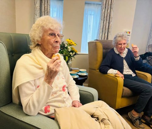 Carousel post from Cuttlebrook Hall Care Home.