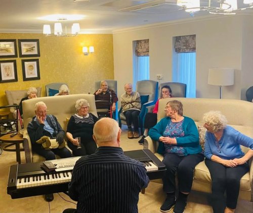 Carousel post from Cuttlebrook Hall Care Home.
