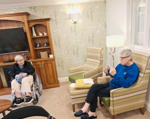 Carousel post from Cuttlebrook Hall Care Home.