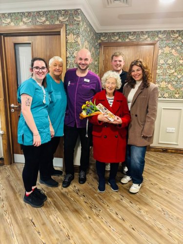 Carousel post from Cuttlebrook Hall Care Home.
