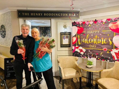 Carousel post from Cuttlebrook Hall Care Home.