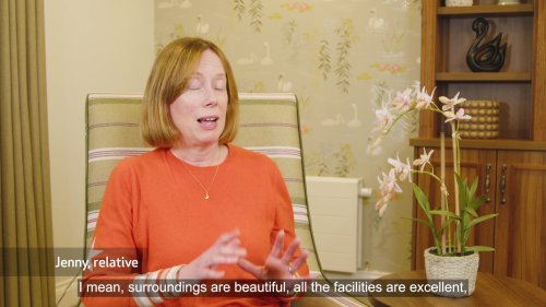Video post from Cuttlebrook Hall Care Home.