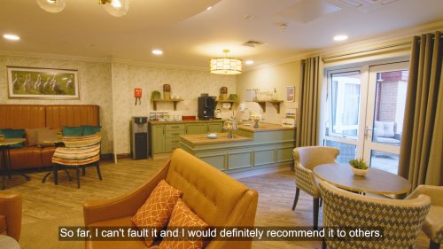 Video post from Cuttlebrook Hall Care Home.