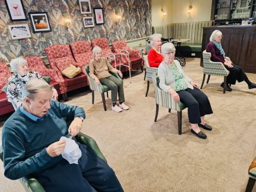 Carousel post from Cuttlebrook Hall Care Home.