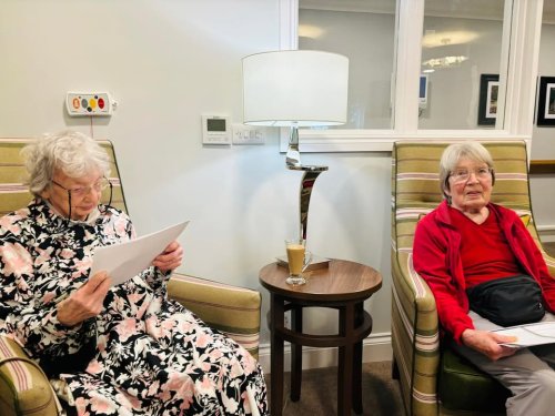 Carousel post from Cuttlebrook Hall Care Home.