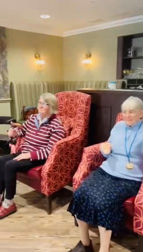 Video post from Cuttlebrook Hall Care Home.