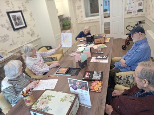 Carousel post from Cuttlebrook Hall Care Home.