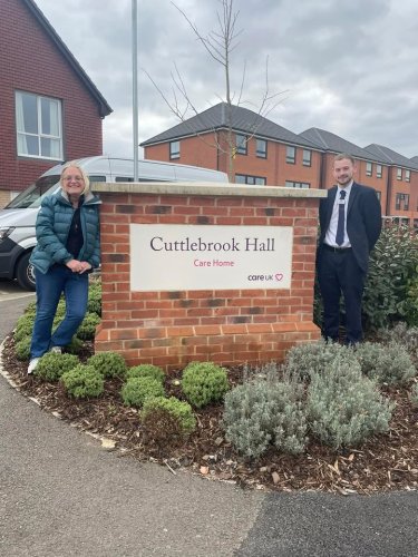 Photo post from Cuttlebrook Hall Care Home.