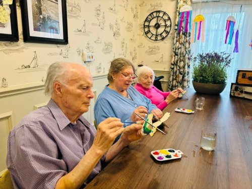 Carousel post from Cuttlebrook Hall Care Home.