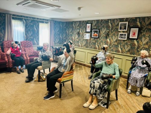 Carousel post from Cuttlebrook Hall Care Home.