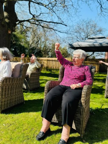 Carousel post from Cuttlebrook Hall Care Home.