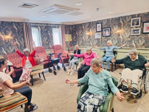 Carousel post from Cuttlebrook Hall Care Home.