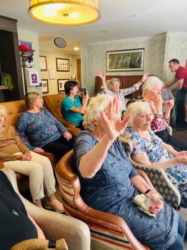 Carousel post from Cuttlebrook Hall Care Home.