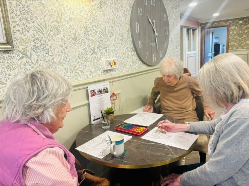 Carousel post from Cuttlebrook Hall Care Home.