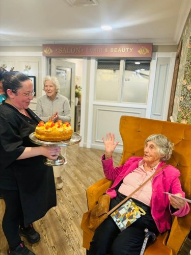 Carousel post from Cuttlebrook Hall Care Home.