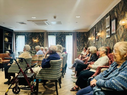 Carousel post from Cuttlebrook Hall Care Home.