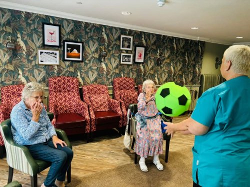 Carousel post from Cuttlebrook Hall Care Home.