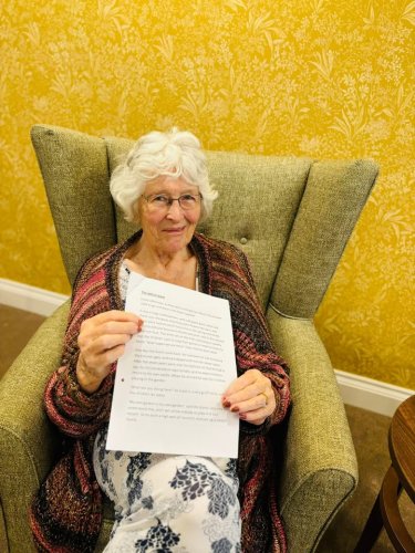 Carousel post from Cuttlebrook Hall Care Home.