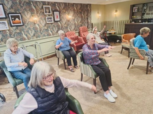 Carousel post from Cuttlebrook Hall Care Home.