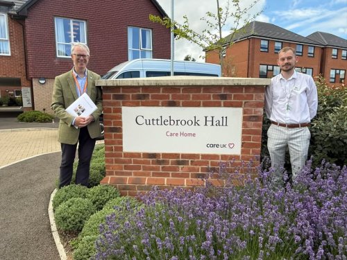 Photo post from Cuttlebrook Hall Care Home.