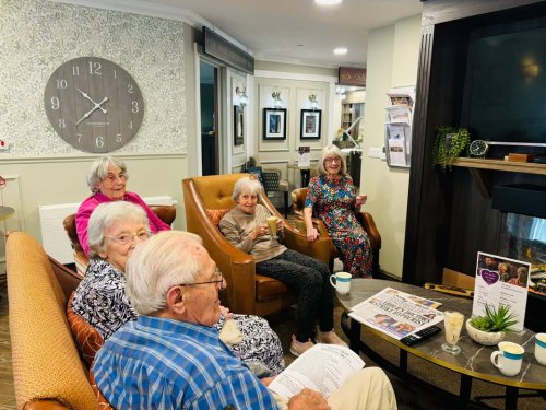 Carousel post from Cuttlebrook Hall Care Home.