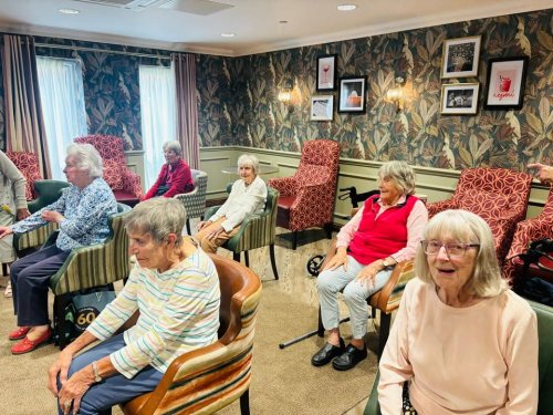 Carousel post from Cuttlebrook Hall Care Home.