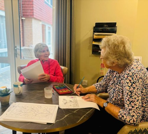 Carousel post from Cuttlebrook Hall Care Home.