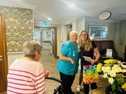 Carousel post from Cuttlebrook Hall Care Home.