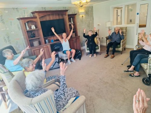 Carousel post from Cuttlebrook Hall Care Home.