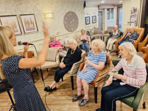 Carousel post from Cuttlebrook Hall Care Home.